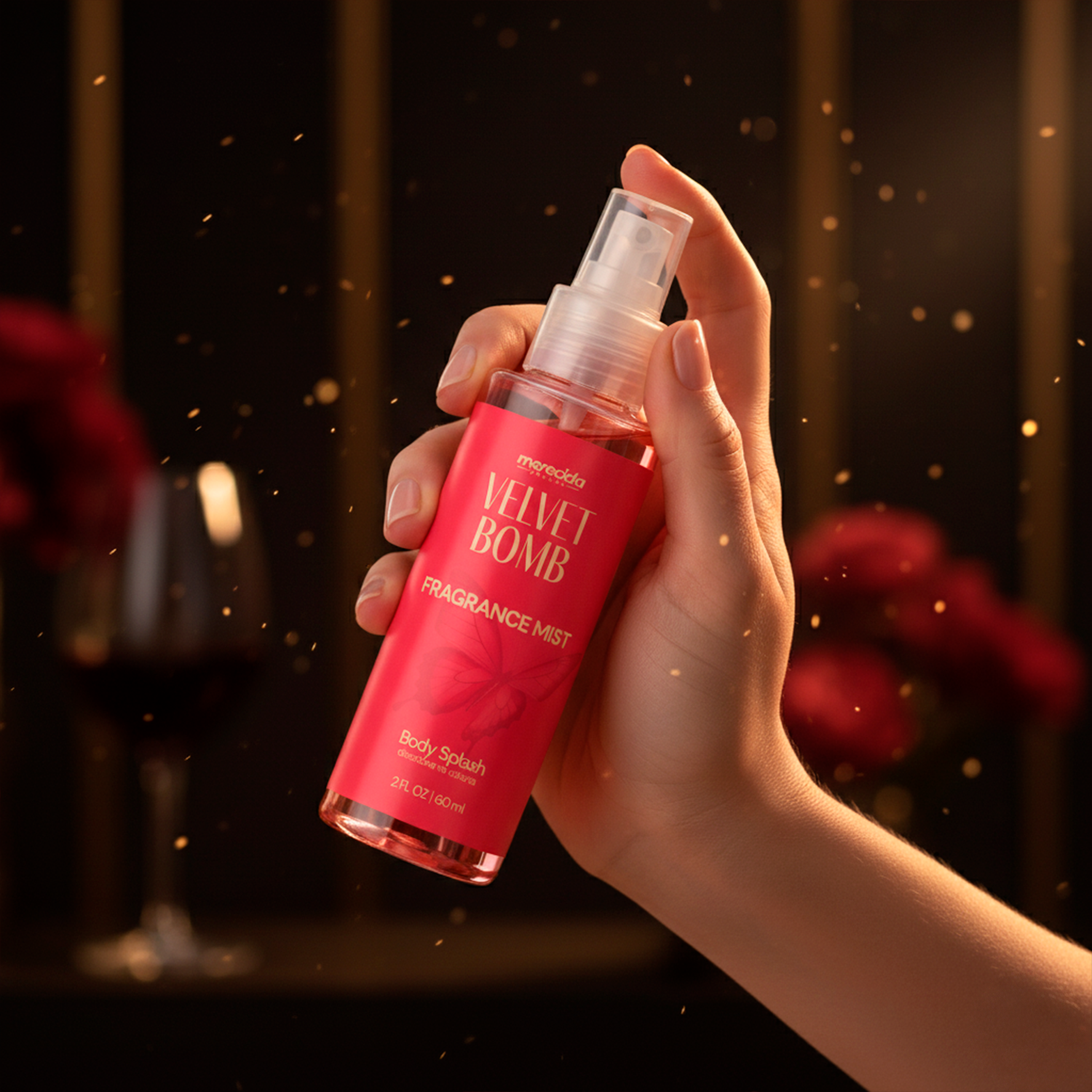 Body Splash Velvet Bomb - Desodorante Colônia 60ml