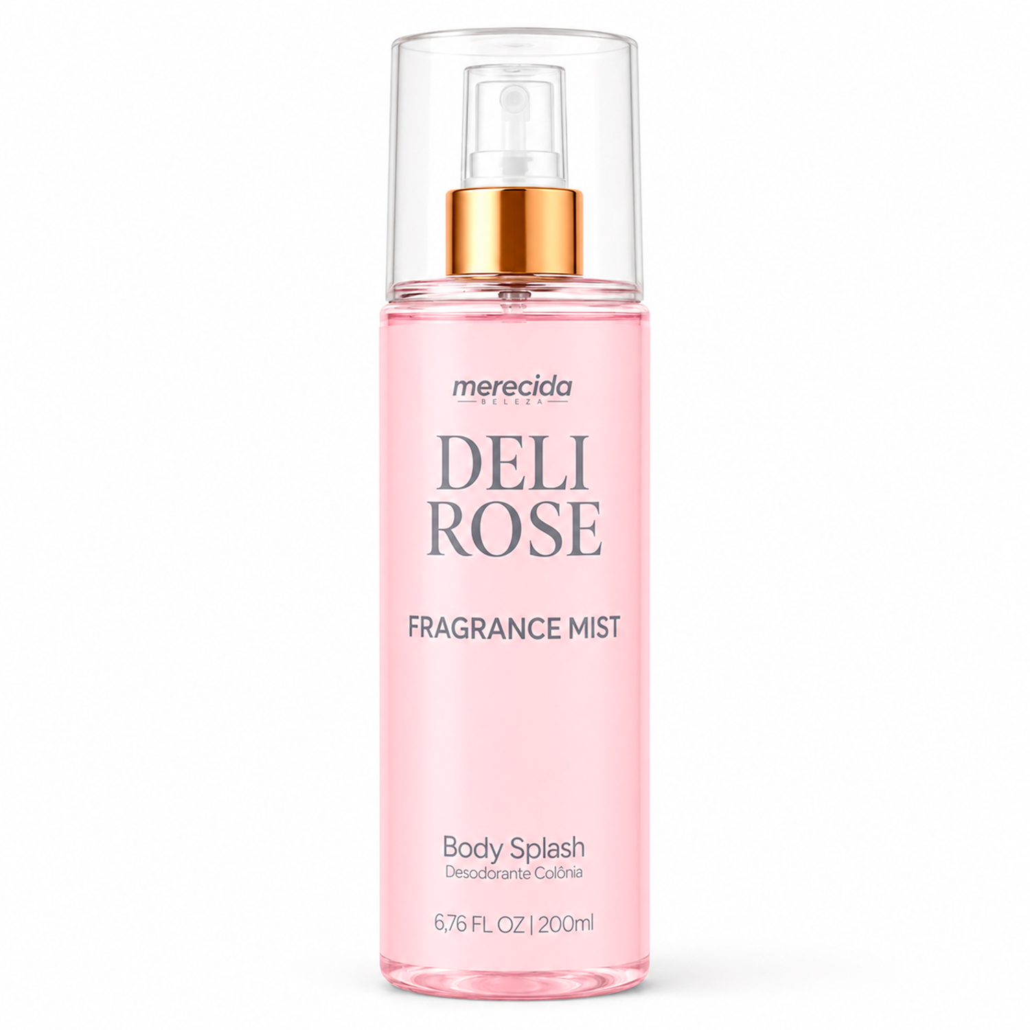 Body Splash Deli Rose - Desodorante Colônia 200ml