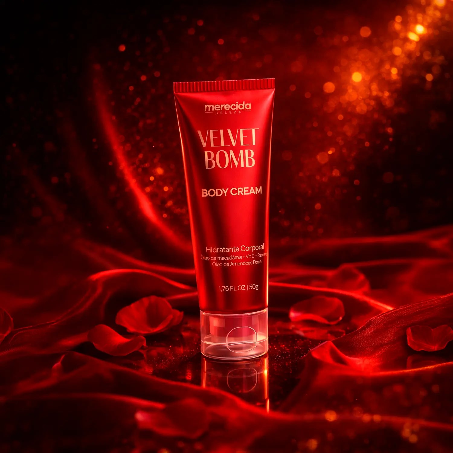 Kit Body Cream 50g e Body Splash Velvet Bomb 60ml