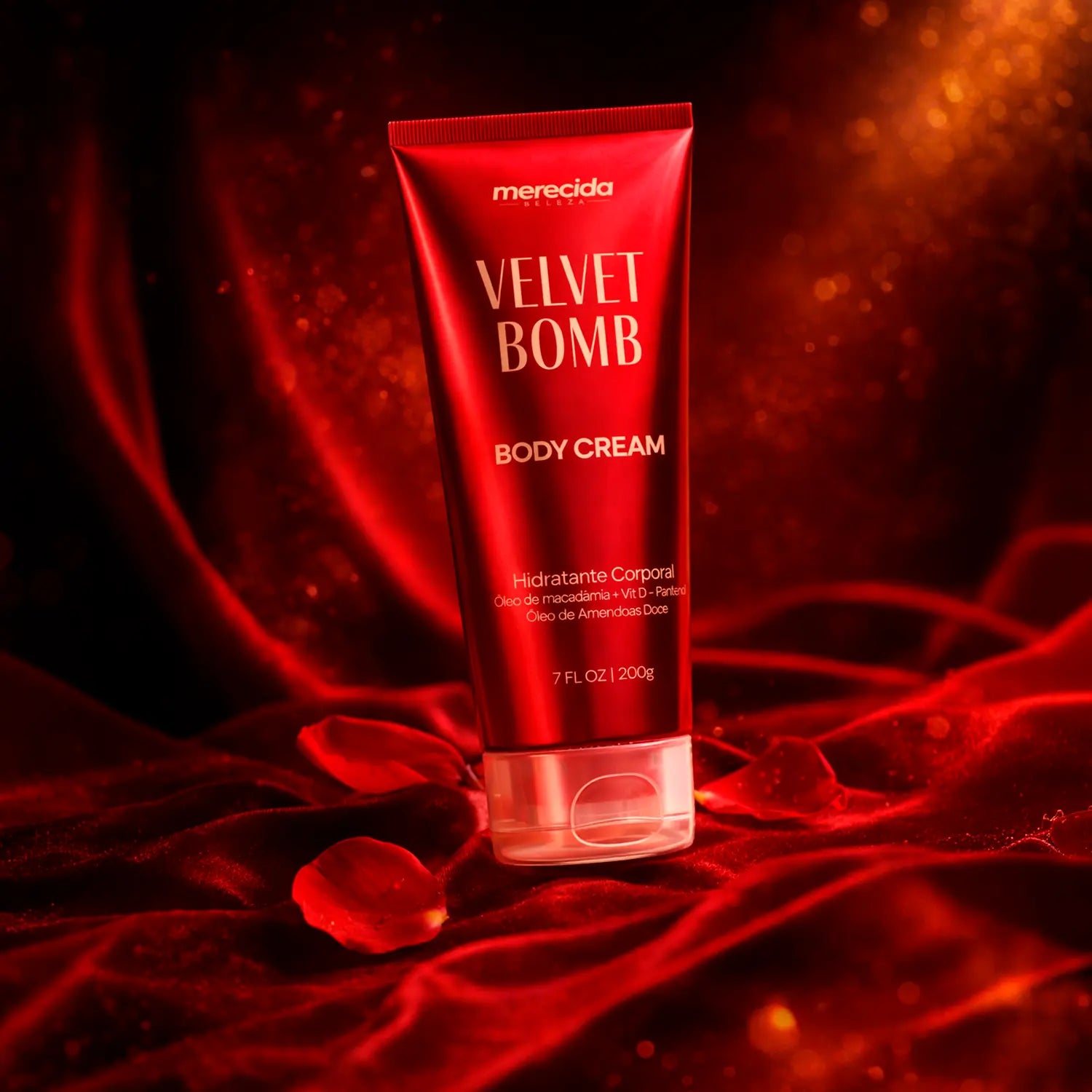 Body Cream Velvet Bomb - Desodorante Hidratante 200g