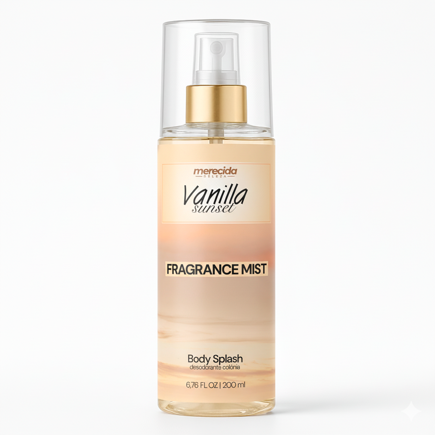 Body Splash Vanilla Sunset - Desodorante Colônia 200ml