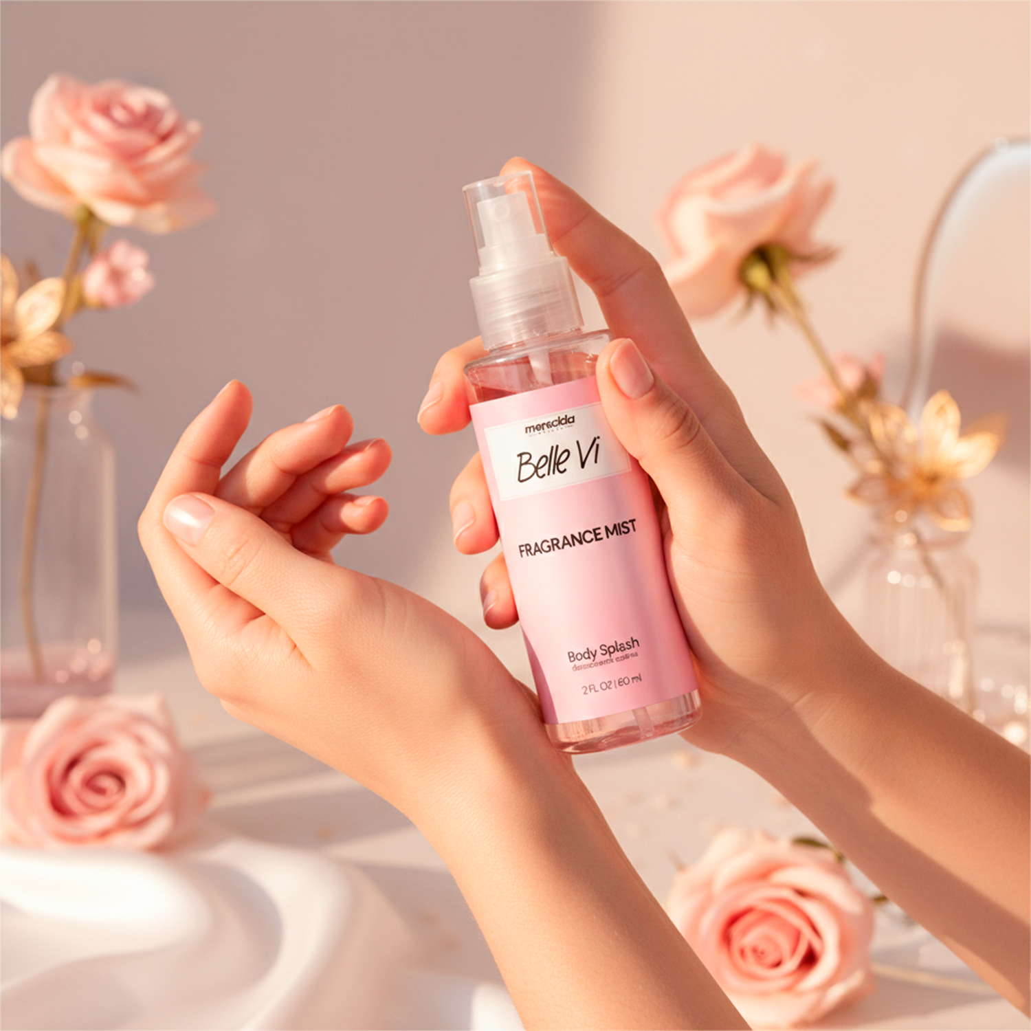 Body Splash Belle Vi - Desodorante Colônia 60ml