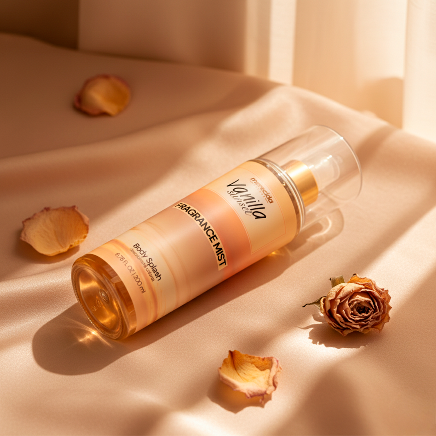 Body Splash Vanilla Sunset - Desodorante Colônia 200ml