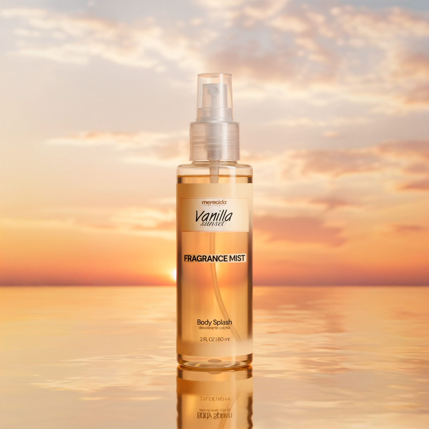 Body Splash Vanilla Sunset - Desodorante Colônia 60ml