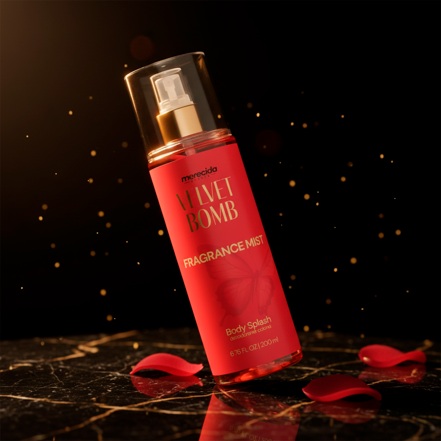 Body Splash Velvet Bomb - Desodorante Colônia 200ml